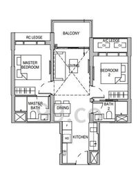 Sceneca Residence (D16), Apartment #561149331